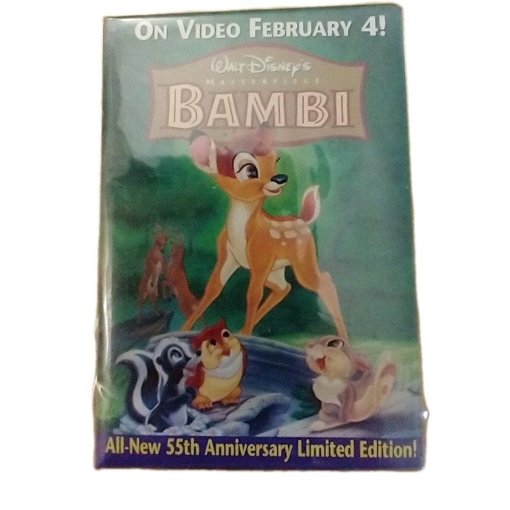 Walt Disney Bambi Masterpiece DVD Promo Movie Badge Pinback 55th Anniversary